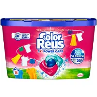 Witte Reus Wasmiddel Color Reus 3+1 Power Caps 14 stuks