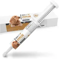 ReaVET - Immuun Afweerkracht Pasta voor Honden - Beschermt voor, tijdens en na infecties - Effectieve ondersteuning voor immuunsysteem en spijsvertering - 30ml