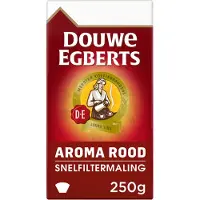Douwe Egberts Aroma rood Snelfilterkoffie 250 g