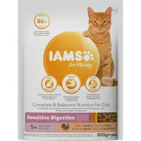IAMS 4x Cat Adult Sensitive Digestion Turkey 800 Gr