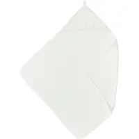 Meyco Baby Ruffle badcape - offwhite - 80x80cm