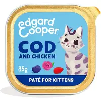 Edgard & Cooper Kitten - MSC-Kabeljauw en Vrije Uitloop Kip - Paté