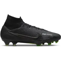 Nike Zoom Mercurial Superfly 9 Elite Gras Voetbalschoenen (FG) Zwart Grijs Neon Geel