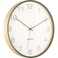 Karlsson Klok Joy Wood Dark Green Accents