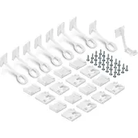 Reer Ladevergrendeling - 8 stk - Wit - - OneSize - Sloten