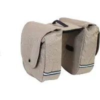 Beck Pick-up dubbele fietstas Kleur: bruin