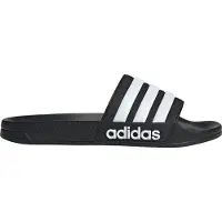 Adidas Muiltjes 'Adilette' zwart / wit