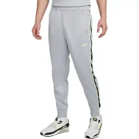 Nike Sportswear Repeat Jogger Lichtgrijs Felgeel Zwart