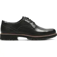 Clarks - Heren - Batcombe Hall - G - 2 - black leather - maat 7