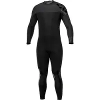 Bare Revel 5 Mm Diving Wetsuit Zwart 2XL Man