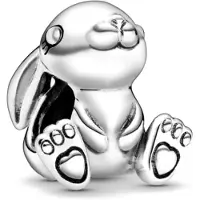 Fler | 925 Sterling Zilver Bedel | Konijn | 925 Sterling Zilver | Zirkonia | Rabbit | Past op populaire bedel armbanden (standaard-3mm) | armbandbedel | Bedels Charms Beads