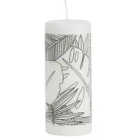 Rustik Lys Stompkaars tropics 6x15 cm