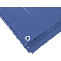 SynxStore 2x Blauwe Afdekzeilen 2x3m - Polypropyleen Grondzeil