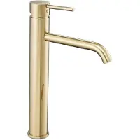 REA Lungo Gold High - Wastafelkraan - Goud