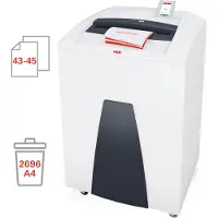 HSM SECURIO Papierversnipperaar 41 Vellen Snippers Veiligheidsniveau P-4 205 L SECURIO P44I P-4 1873121C