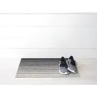 Chilewich Deurmat Domino Stripe Black-White