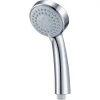SENSEA - Verchroomde, waterbesparende douchekop EDY 3 straalsoorten - Voor douche en bad - 3 straalsoorten