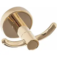 REA Mist Handdoekhouder Wandmodel - 8.5 x 5 cm - Glans Goud