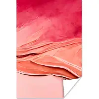 PosterMonkey Poster Abstract - Roze - Pastel - Vormen - 80x120 cm