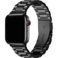 ProGuard Stalen Schakel bandje voor Apple Watch 42/44/45mm Zwart