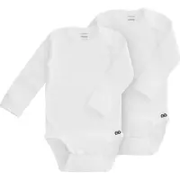 Woody Baby Body Lange Mouw Duopack Wit 24m
