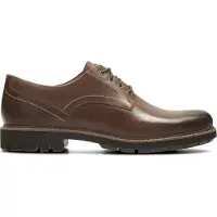 Clarks - Heren - Batcombe Hall - G - 4 - dark tan lea - maat 7