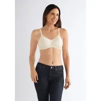 AMOENA Prothese Bh Voorgevormd Zonder Beugel Lara SB Off white - maat EU 70A / FR 85A