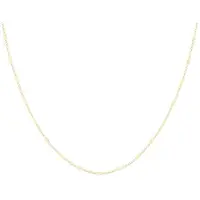 Oozoo Jewellery - goudkleurige ketting met klassiek detail - SN-2004