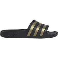 Adidas Strand-/badschoen 'Adilette Aqua' limoen / zwart