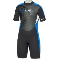 Bare 2mm Manta - Shorty - Kinderen - 10 - Blauw