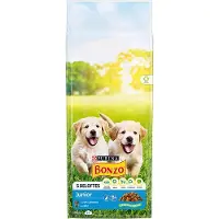 Bonzo 15kg Junior met Kip, Groenten en Melk Hondenvoer