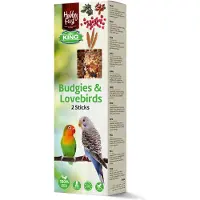 Hobby First 10x King Sticks Parkiet & Dwergpapegaai Fruit 60 gr