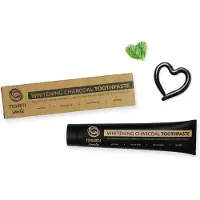 Mohani Smile Whitening Houtskool Tandpasta natuurlijke whitening pasta met actieve kool 75ml