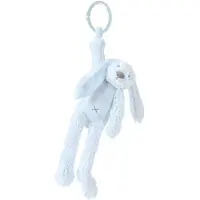 Happy horse Konijn Richie Hangknuffel - Blauw - Baby knuffel