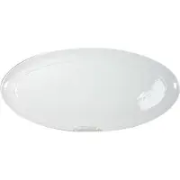 COSY&TRENDY RESTO SCHOTEL WIT 40,8X20CM OVAAL