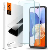 Spigen GLAStR Slim Screenprotector 2-pack voor de Samsung Galaxy A14 (5G/4G)