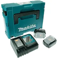 Makita Toebehoren - Set van 9A lader en 2x 18 V LXT 3.0 Ah accu 197952-5