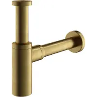 Hotbath Sifon archie rond geborsteld messing pvd