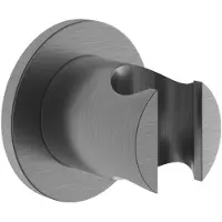 Hotbath Archie AR514 wandhouder geborsteld gunmetal PVD