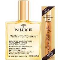 Nuxe Huile Prodigieuse Huile Prodigieuse Cadeauset Huile Prodigieuse 100 ml + Huile Prodigieuse Or 8 ml