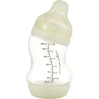 Difrax Babyfles Breed - 200 ml - Wit - 1 Stuk - S-fles - Anti Koliek
