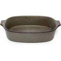Bazar Bizar Ovenschaal Comporta | keramiek groen 29x19x7 cm ovenschalen | NADUVI