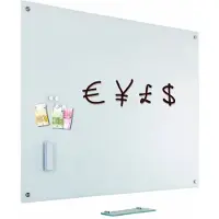 Smit Visual Glassboard 45x60 cm - wit