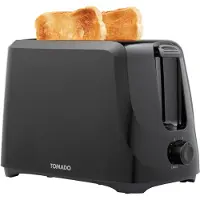 Tomado TBT2000B - Broodrooster – Toaster - 2 lange sleuven - 6 standen – Zwart