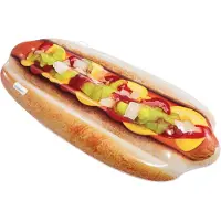 Intex Matelas gonflable Hot-Dog