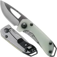 Buck Budgie Framelock Jade