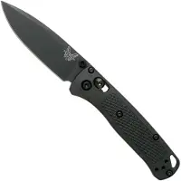 Benchmade Mini Bugout S30V Black Cerakote vouwmes, CF-Elite