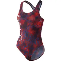 Beco Badpak, competition, gevoerd, UV UV SPF 50+, rood, maat 44