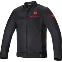 Alpinestars Luc V2 Air Honda, textieljas ,zwart/rood ,L