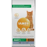IAMS 3x Cat Adult Tuna 3 kg